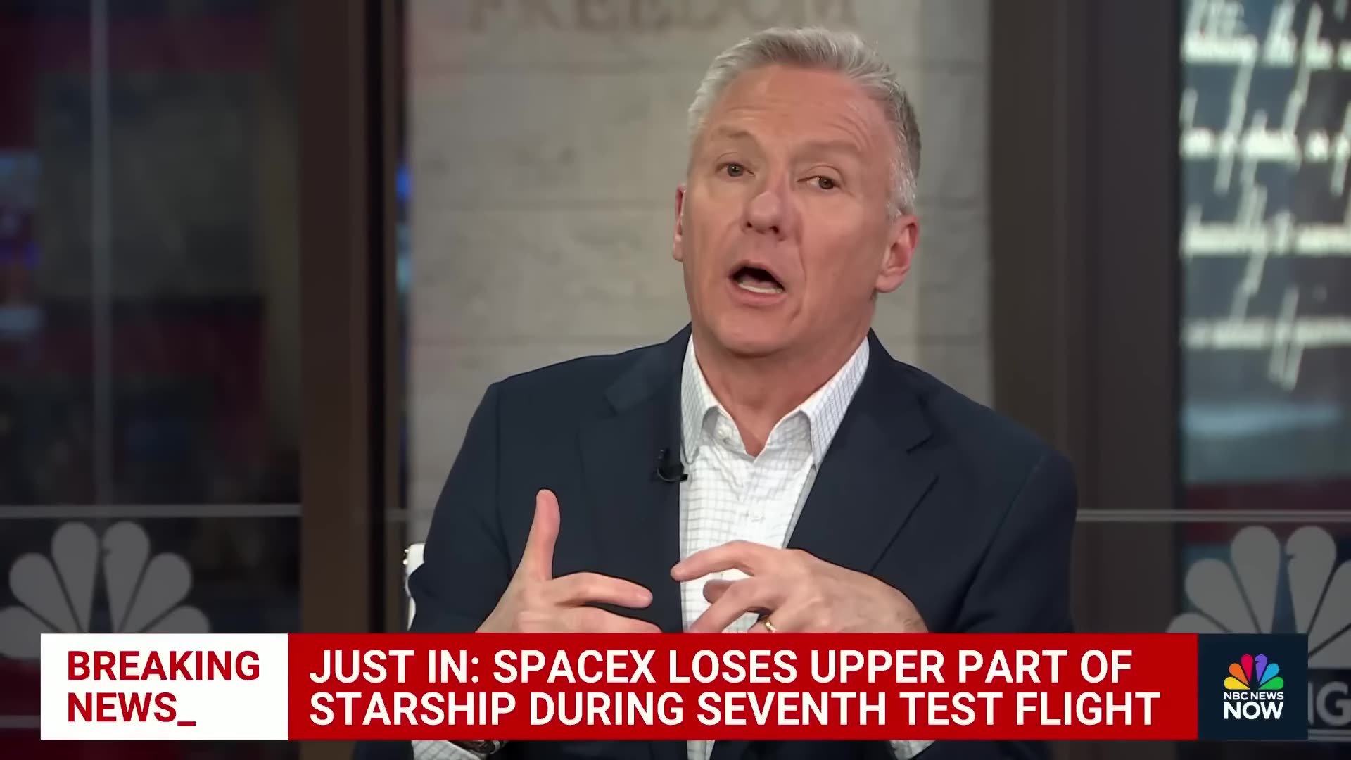 SpaceX loses upper part of Starship during seventh test flight