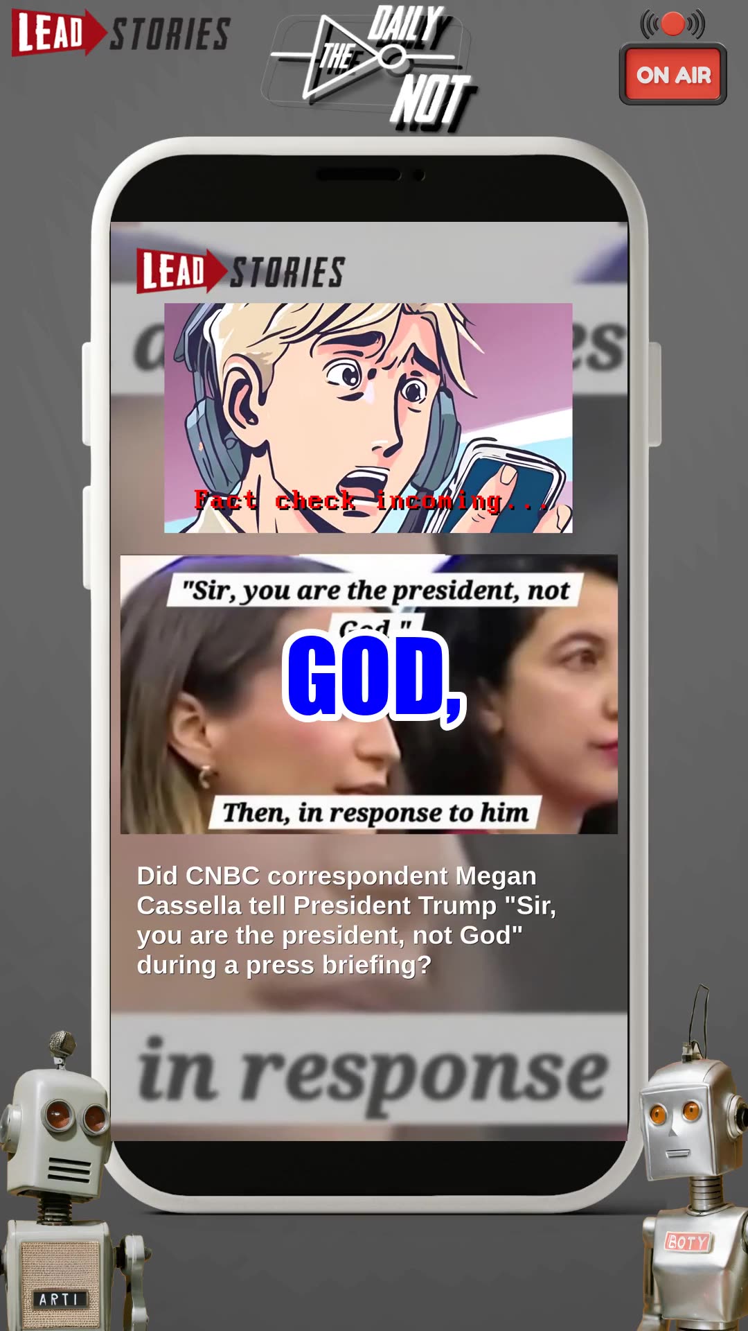 The Daily NOT - A show about what didnt happen today. Episode 599.