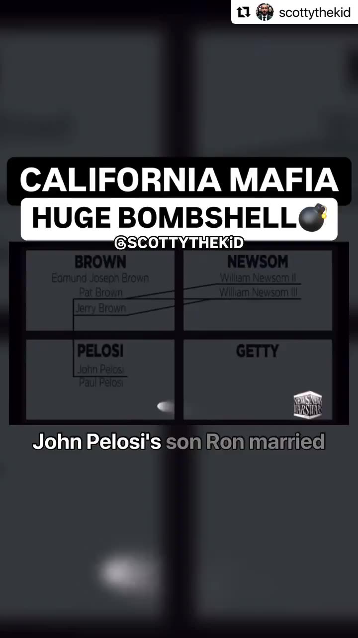 CALIFORNIA MAFIA-HUGE BOMBSHELL!