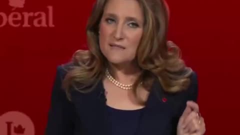 Nutcase Chrystia Freeland Promises to Build a Nuclear Deterrent to Protect Canada from the US