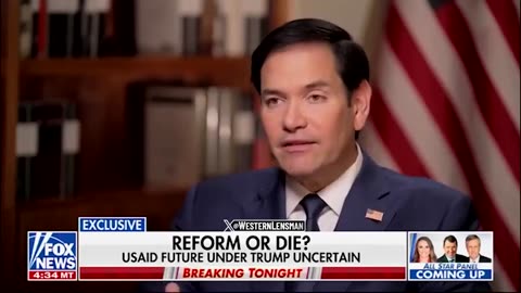 REFORM OR DIE: USAID Future Under President Trump Uncertain - Marco Rubio