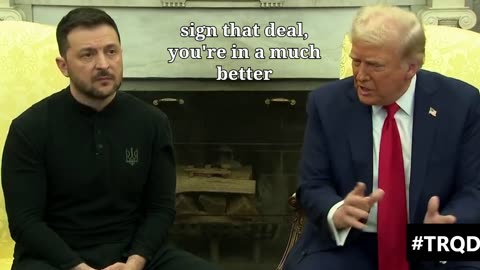 Brutal Exchange ➠ Trump Gives Final Ultimatum To Zelensky