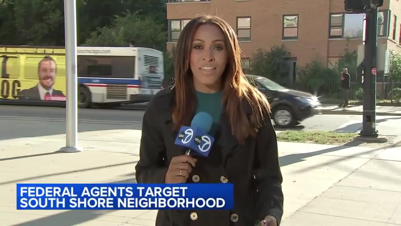 Coverage of ICE/FBI raids in Chicago detaining Black people overnight