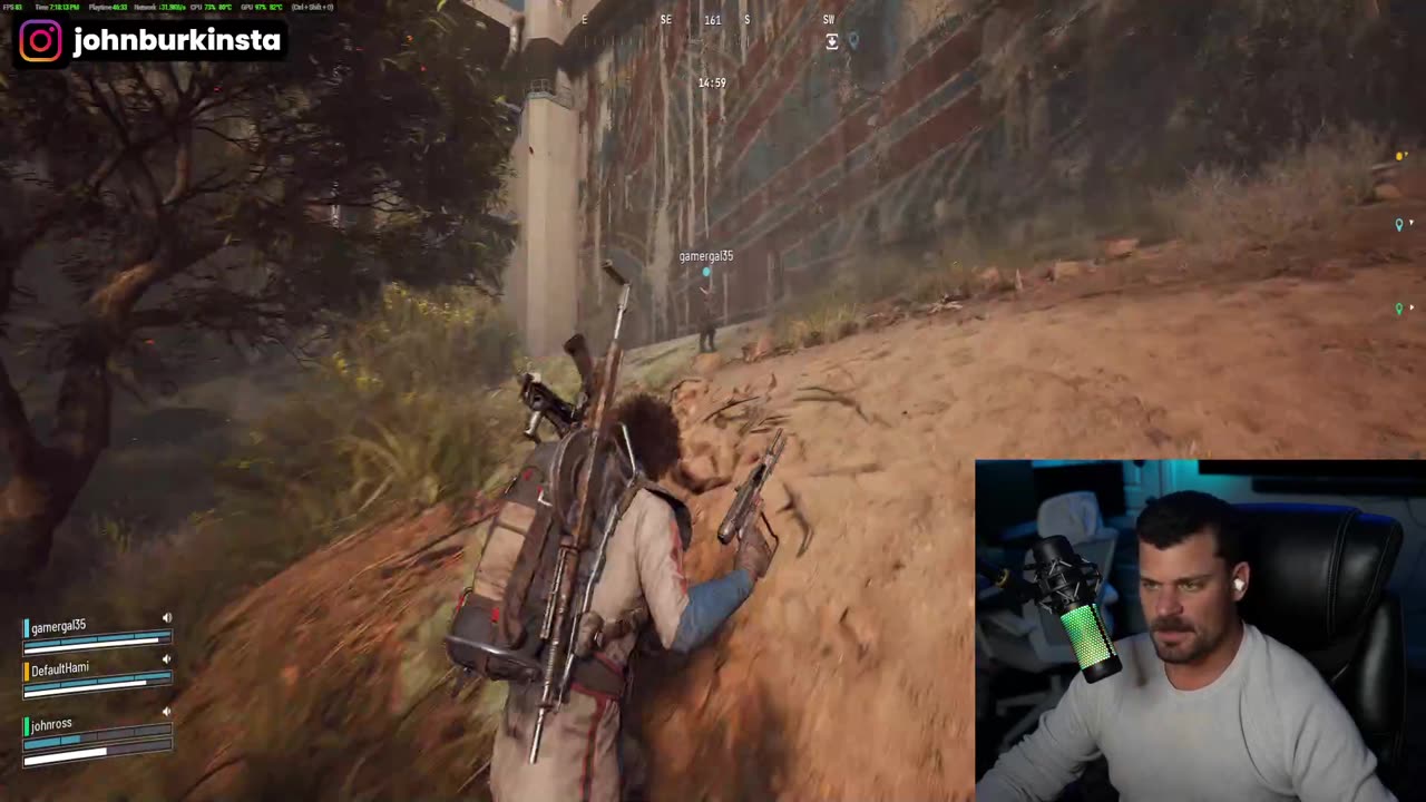 Arking with the raiders.