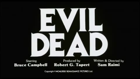 The Evil Dead - trailer