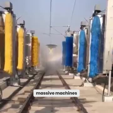You Won't Believe How Trains Are Cleaned in India!