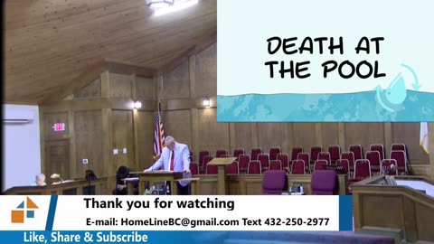 Pastor Zach Holzgrafe // Death At The Pool