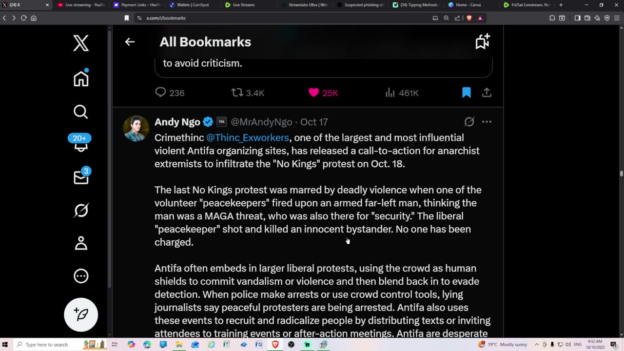 Fri/Sat Livestream. News Updates