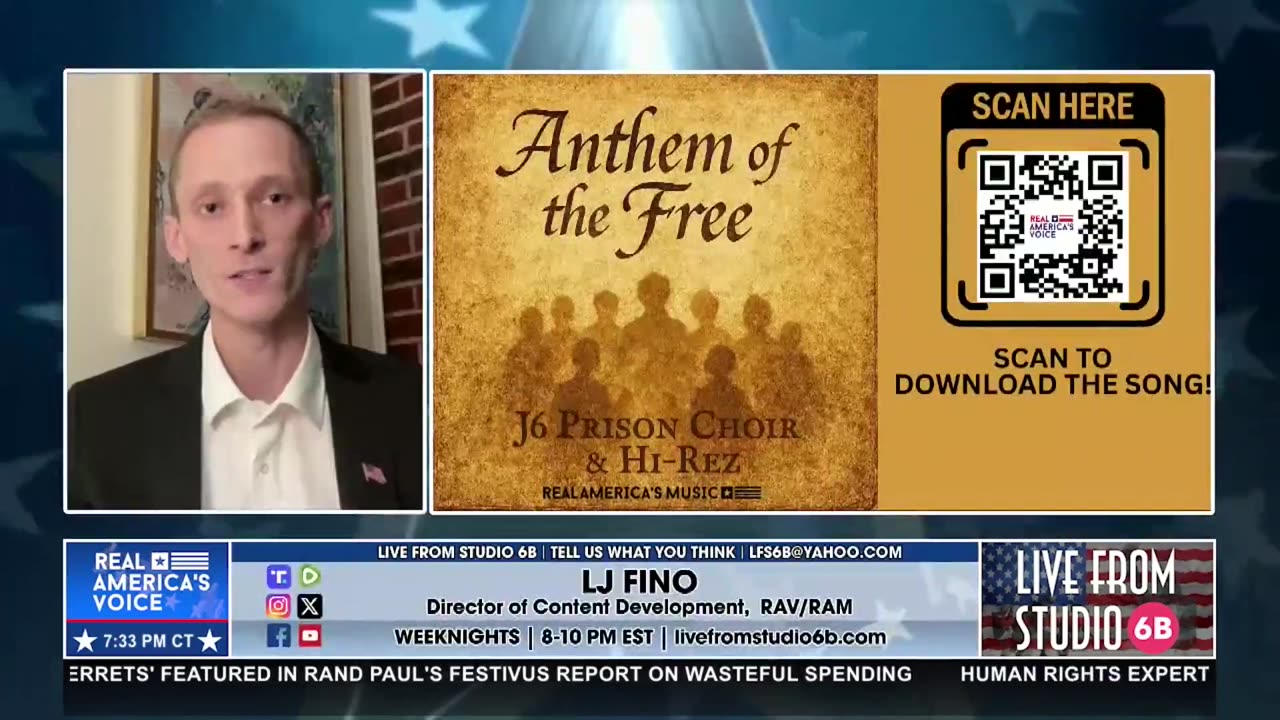 REAL AMERICA’S VOICE MUSIC: ANTHEM OF THE FREE