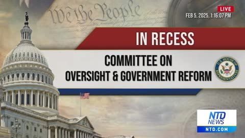 LIVE: House Oversight Committee Hearing on Reducing Waste in Government