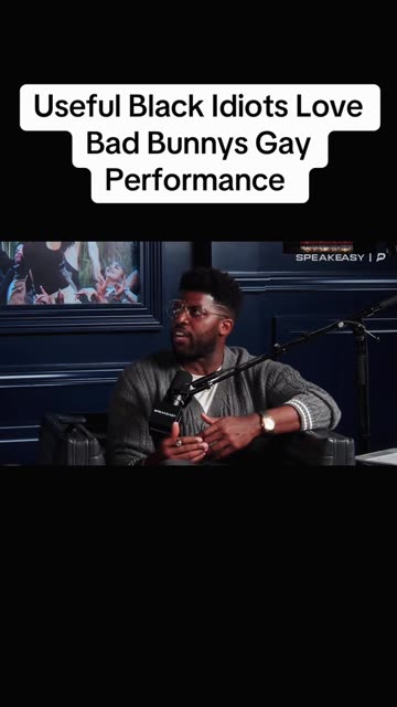 USEFUL BLACK IDIOTS LOVE BAD BUNNYS GAY PERFORMANCE - Andre Williams