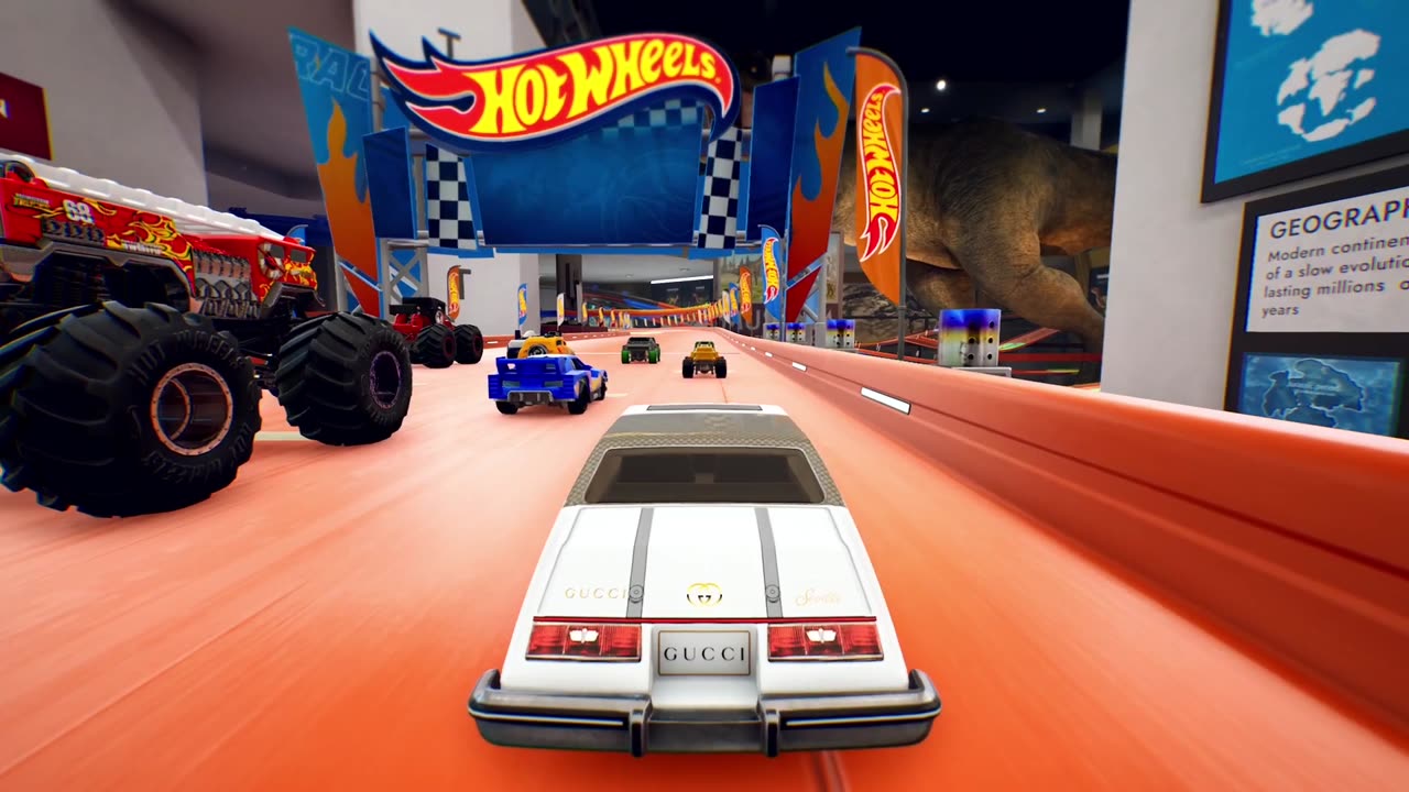 Hot Wheels Unleashed 2: Turbocharged - Dinosaur Museum - Guided tour