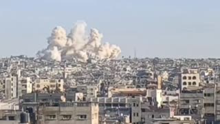 The Palestinians report that the IDF is continuing to blow up buildings in East Khan Yunis