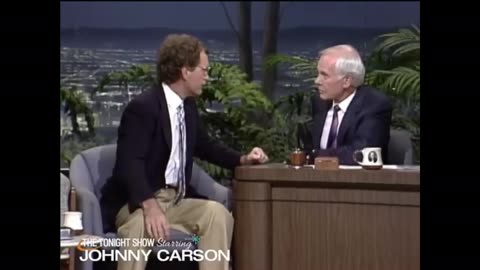 David Letterman tells Johnny his Airline Story #johnnycarson #tonightshow #davidletterman