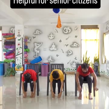 Chair Yoga Helpful for Senior Citizens