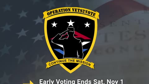 Virginia: 𝗧𝗵𝗲 𝗺𝗶𝘀𝘀𝗶𝗼𝗻 𝗰𝗼𝗻𝘁𝗶𝗻𝘂𝗲𝘀. 𝗚𝗼 𝗩𝗢𝗧𝗘: AmericanVeteransVote.com