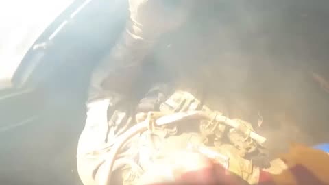 Russian Soldiers Are Rocked By Multiple Drone Strikes Inside Transport Vehicle