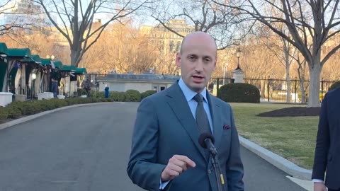 Next News Network's first question at The White House to Stephen Miller