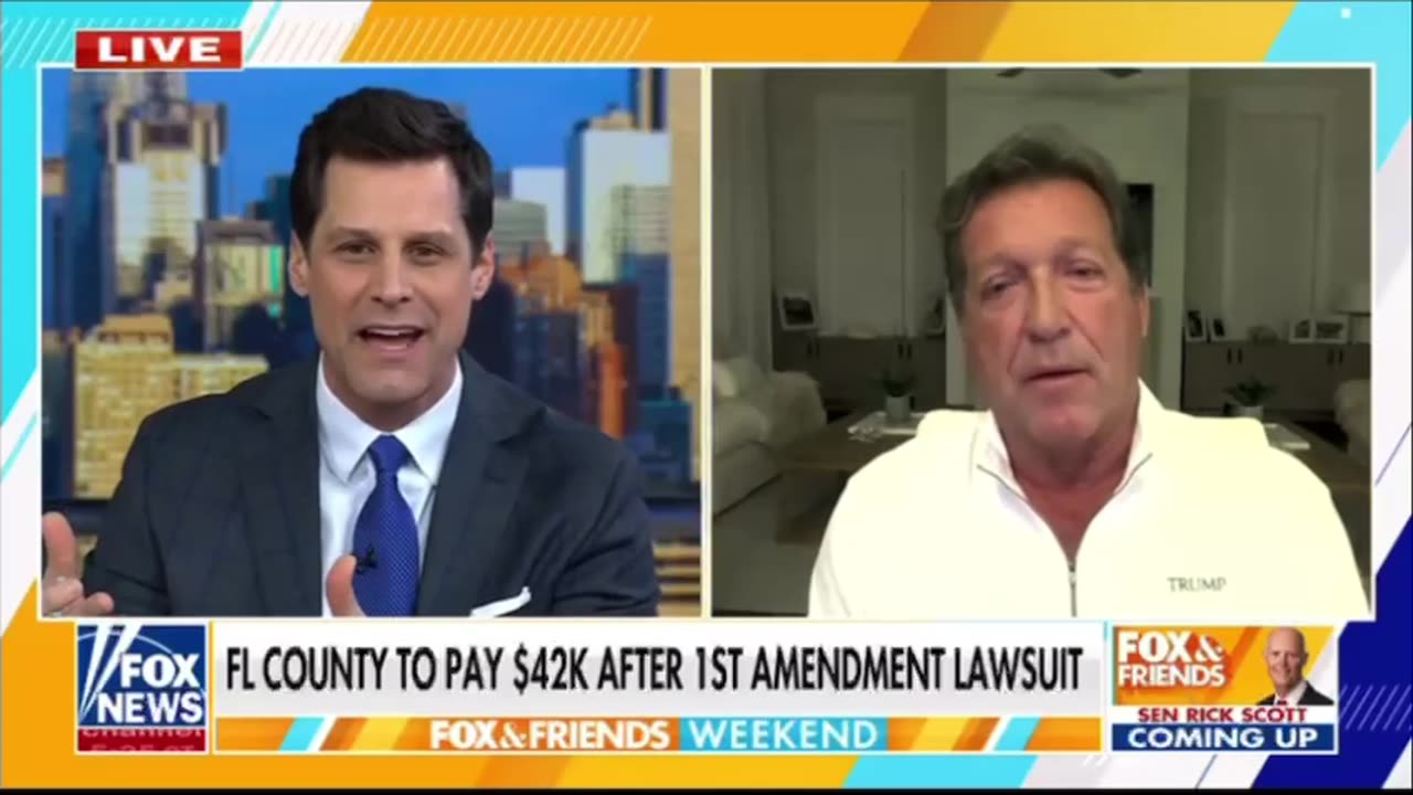 Florida county to pay $42K after 1st amendment lawsuit