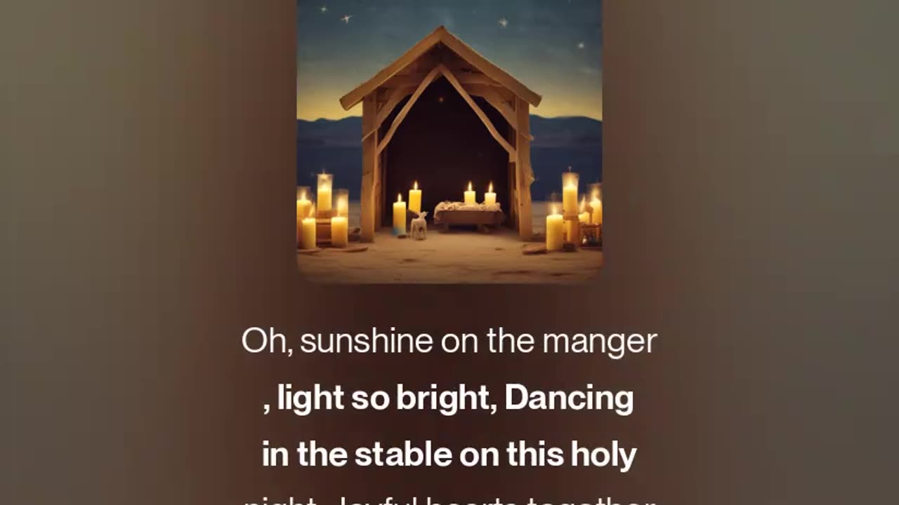 Sunshine on the Manger (V4.5)