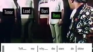 1973 Barbershop Quartette.