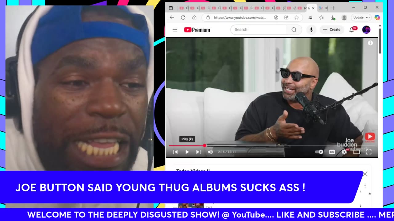 Joe Button said YOUNG THUG Album is TRASH !