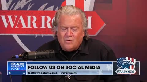 BANNON: A total reordering of the Middle East happened today. Not in Jerusalem, but...