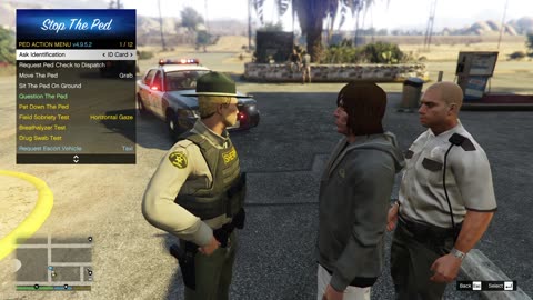 LSPDFR CAHP #4 Security guard Drug Arrest