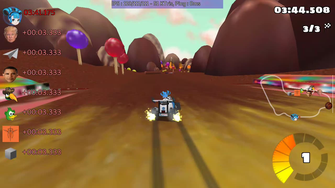 SuperTuxKart But Is Sugar Rush Track 3