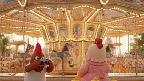 Chicken's Family | part 8 | visit to the Theme Park | Fun | Cartoon | ToonyWorldAi