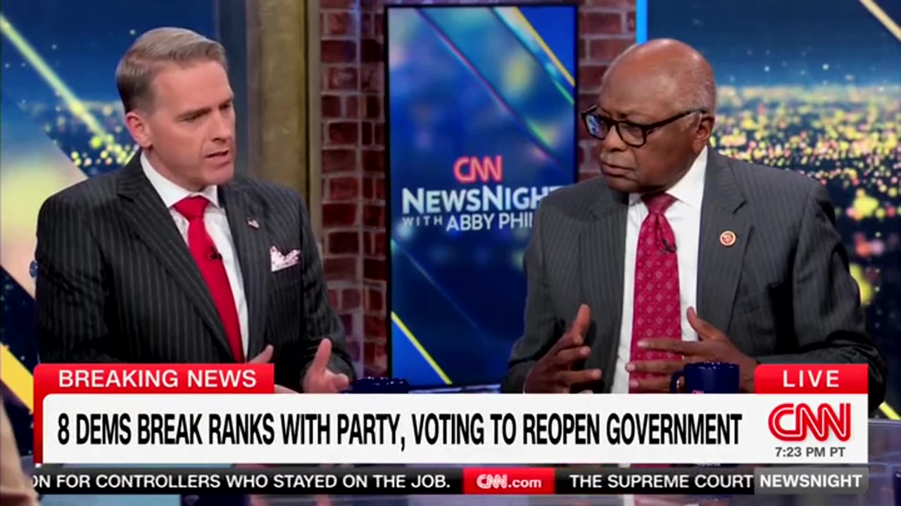 Scott Jennings Gets James Clyburn To Admit Hes For Judges Forcing Trump To Spend Money