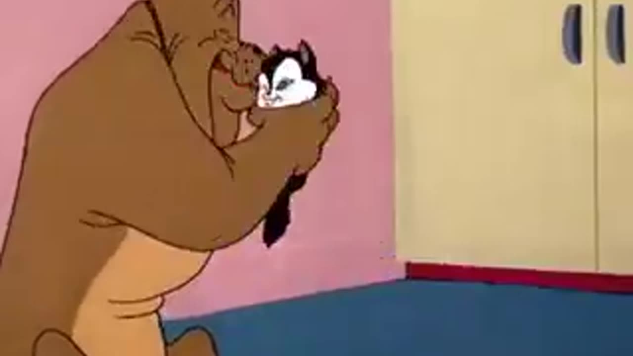 Marc Anthony & the kitten -- Chuck Jones
