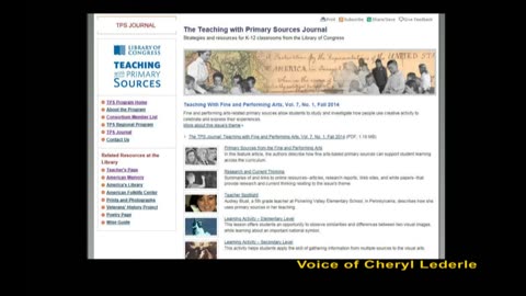 Library of Congress 101 for Teachers