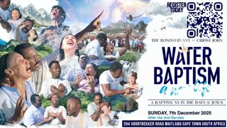 This is a Baptism of realms and dimensions!