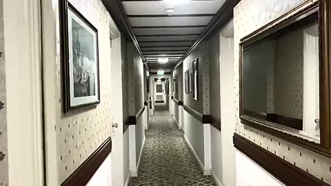 😱👻 Filmed This Weird Apparition in an Old Hotel Corridor! | TheHauntingHour