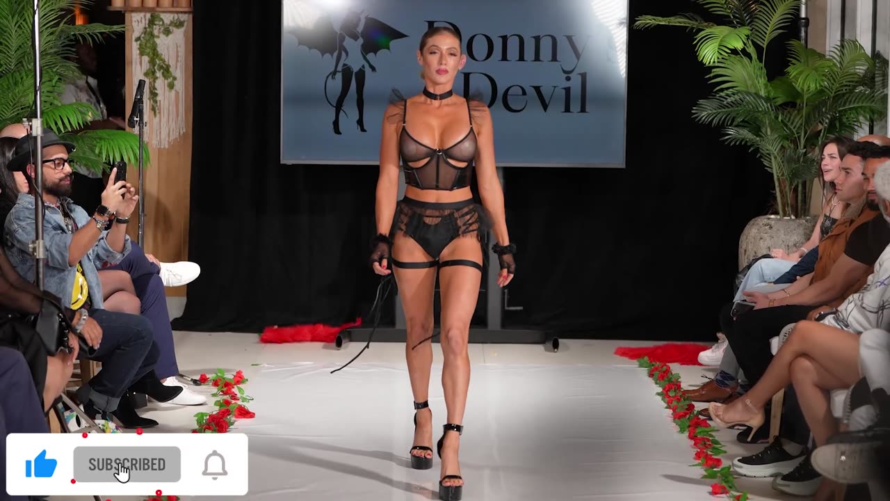 😍 NEW! Donny's Devil x Enith Lingerie Slow Motion Watch Party