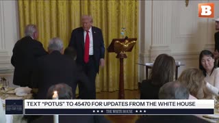 LIVE: President Trump Hosts a Ballroom Dinner at the White House...