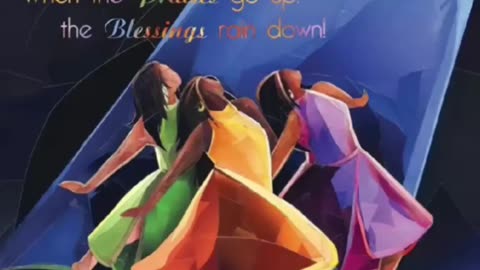 WHEN THE PRAISES GO UP BLESSINGS COMES DONE 🕊