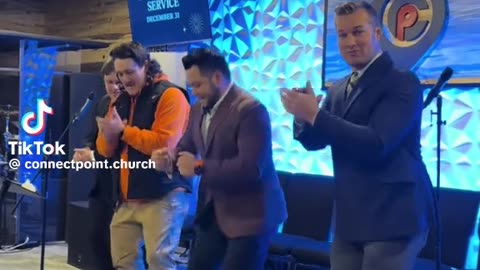 Connectpoint - something about the Holy Ghost 🕺🏽🕺🏽🕺🏽 #scootchallenge #quartet