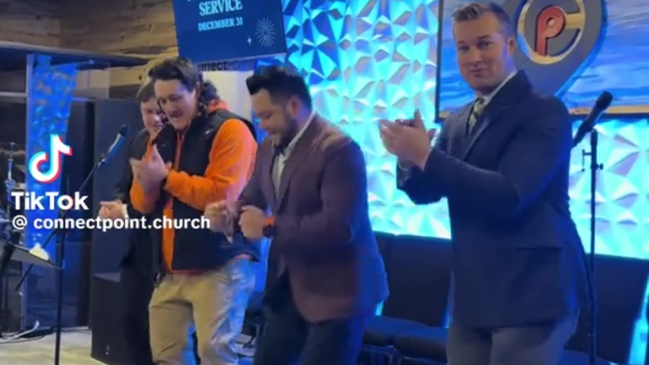 Connectpoint - something about the Holy Ghost 🕺🏽🕺🏽🕺🏽 #scootchallenge #quartet