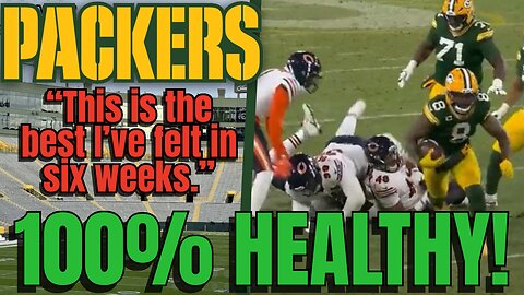 🔥 Josh Jacobs 100% Healthy! HUGE Boost Ahead of Packers vs Bears Showdown