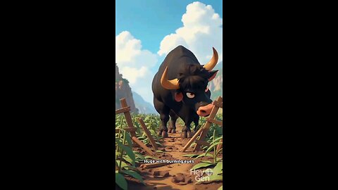 cartoon animation / story of black bull