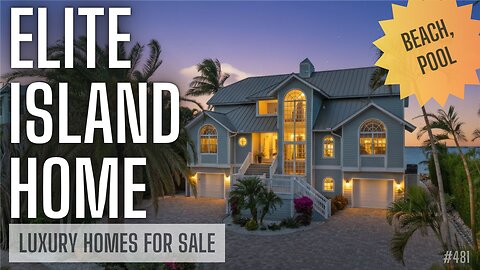 ELITE ISLAND HOME with BEACH and POOL | Sanibel Island Homes | Luxury Homes in Southwest Florida