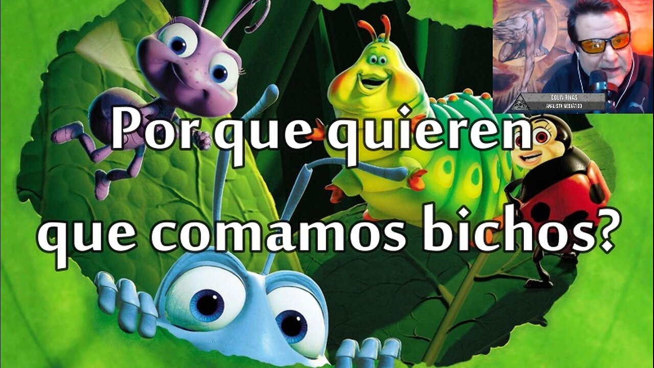 POR QUE QUIEREN QUE COMAMOS BICHOS?
