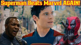 Superman Beats Marvel TWICE As James Gunn Movie Tops Nielsen Charts Beating Captain America | MCU