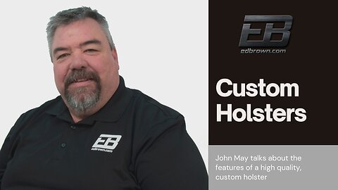 Ed Brown Custom Holsters