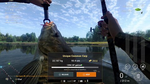 Fishing Planet Willow Lake Cave Lake Unique Common Carp, Leather Carp, Mirror Carp (PC)