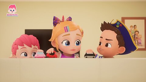 funny children playing