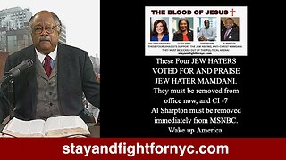 I Can Stop anti-Christ Mamdani and Jew Hating Islam