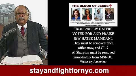 I Can Stop anti-Christ Mamdani and Jew Hating Islam